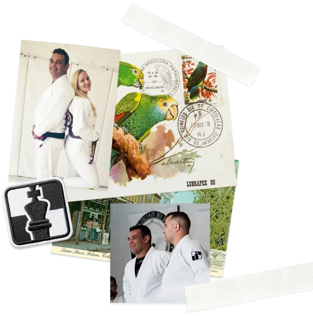 Photo collage of the history of Beda BJJ